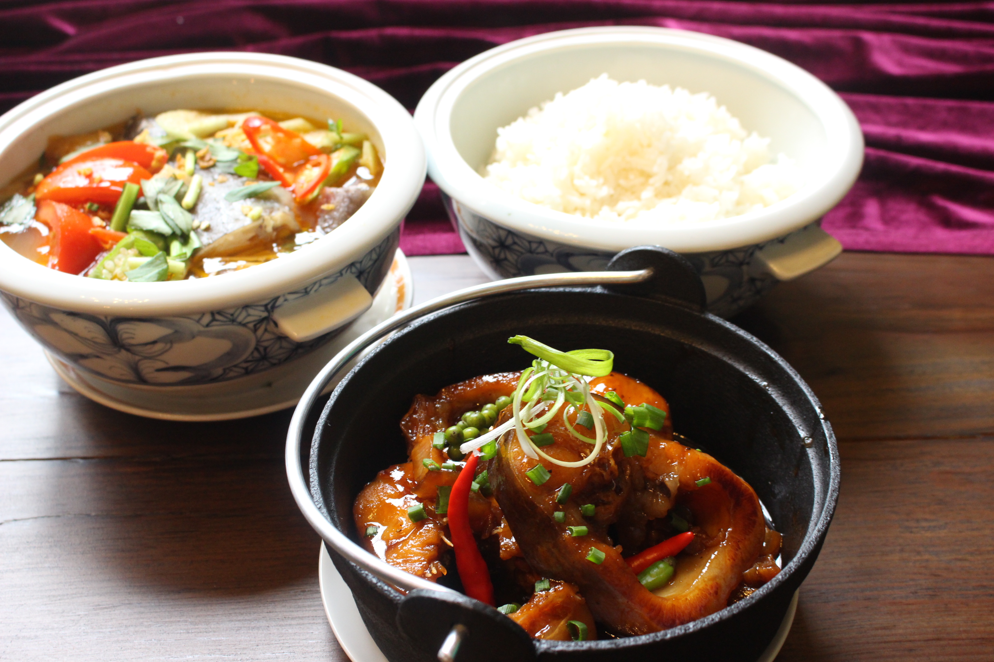 CÁ HÚ KHO TỘ/ CAT FISH CASSEROLE